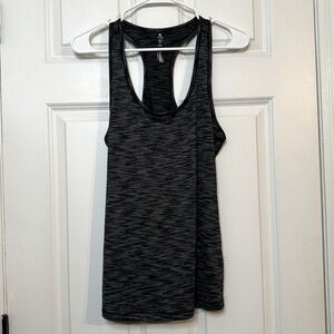 90 Degrees, Workout Tank, Heathered Black, Women’s M